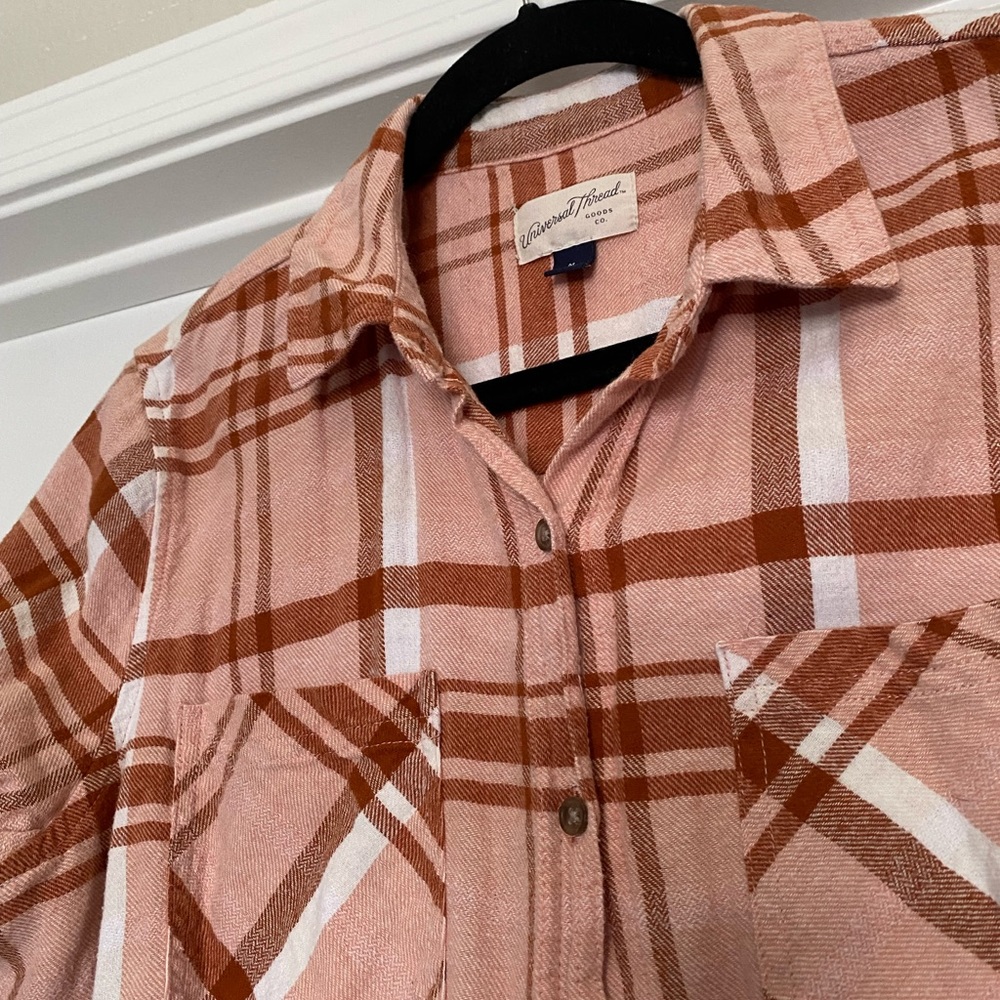 Pink Spring Flannel